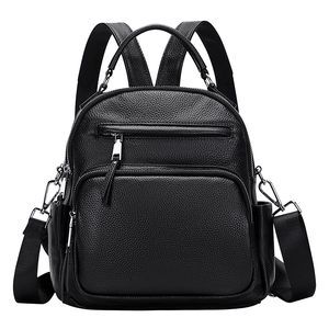 Leather Backpack for Women Small Convertible Backpack Purse Ladies💓